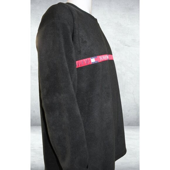 TOMMY HILFIGER '90s Bold Logo Fleece Pullover - Picture 2 of 10